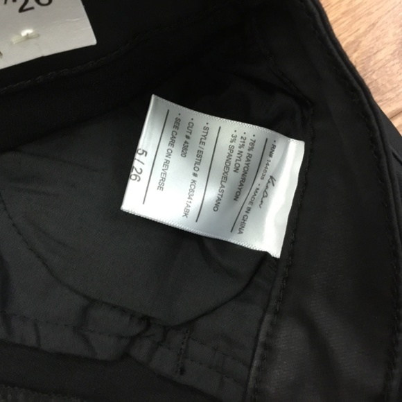 KANCAN COATED HIGH RISE BUTTON DOWN SKINNY JEANS SIZE 5 - Picture 11 of 12